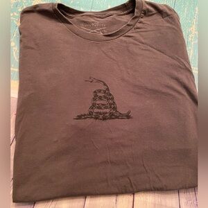 Men's Gray Graphic T-Shirt